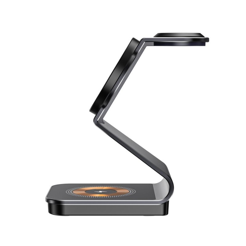 Tech-Protect QI15W-A29 3в1 магнитно MagSafe безжично зарядно (черно) - Tech-Protect QI15W-A29 3в1 магнитно MagSafe безжично зарядно (черно) - 9490713935774