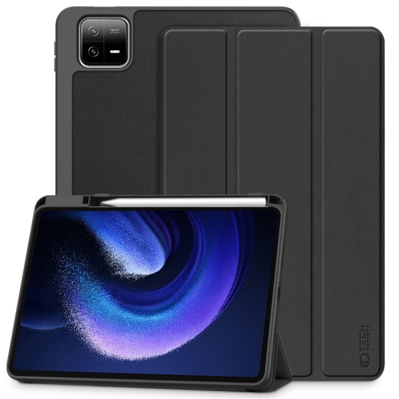 TECH-PROTECT SmartCase Pen за XIAOMI Pad 6 / 6 Pro BLACK (SC Pen) - TECH-PROTECT SmartCase Pen за XIAOMI Pad 6 / 6 Pro BLACK (SC Pen) - 9490713936696