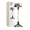 Tech-Protect L02S Bluetooth селфи стик статив черен - 9490713937099