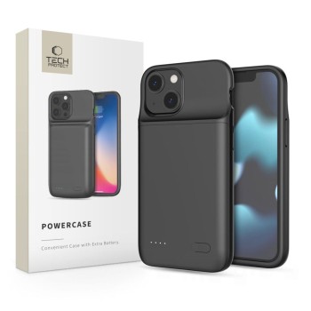 TECH-PROTECT POWERCASE 4700 mAh за iPhone 12 mini / 13 mini – черно