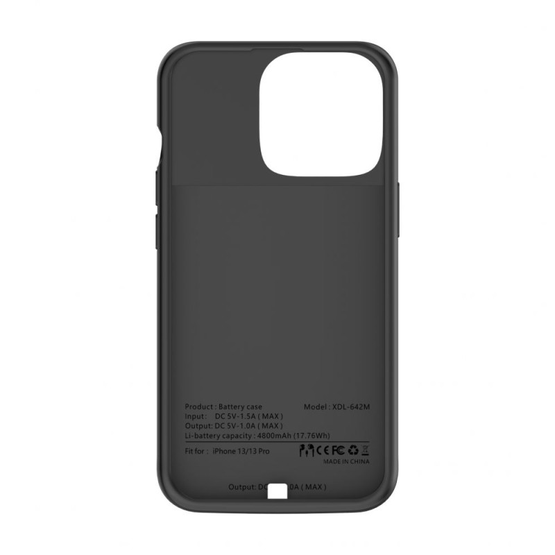 TECH-PROTECT POWERCASE 4800 mAh за iPhone 13 / 13 Pro Black - TECH-PROTECT POWERCASE 4800 mAh за iPhone 13 / 13 Pro Black - 9589046917820