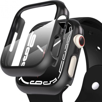 TECH-PROTECT DEFENSE360 калъф за Apple Watch 7 / 8 / 9 (45 мм) BLACK