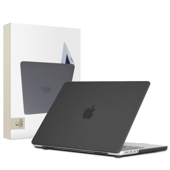 TECH-PROTECT SmartShell кейс за MacBook Pro 14 (M1–M5 Pro / M5 Pro Max) 2021–2026, матово черен