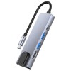 TECH-PROTECT V3-HUB адаптер 5в1 сив - TECH-PROTECT V3-HUB адаптер 5в1 сив - 9589046919312
