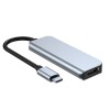 Tech-Protect V2-HUB адаптер 4в1 сив - 9589046919350