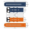 TECH-PROTECT ICONBAND за GARMIN FENIX 5 / 6 / 6 PRO / 7 / 8 / 8 PRO (47 мм) / E BLACK - 9589046921469