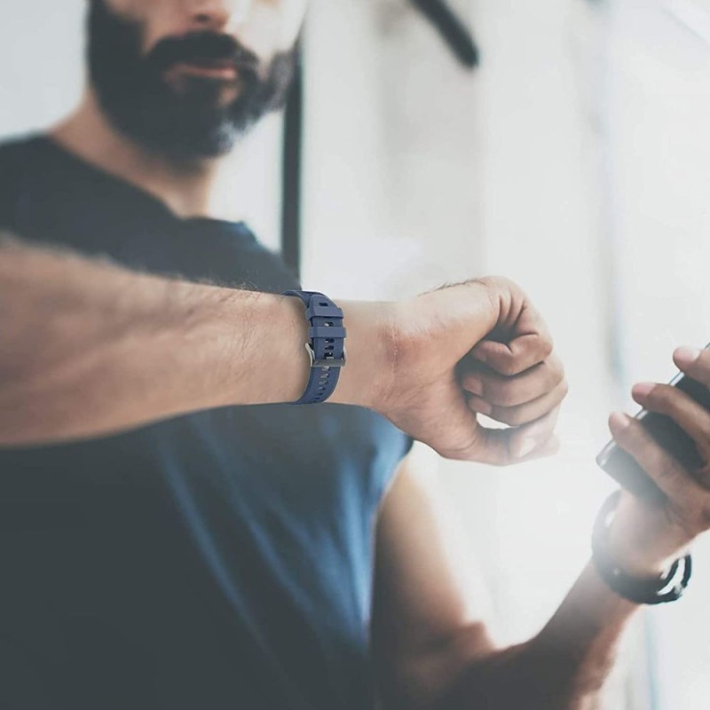 TECH-PROTECT ICONBAND Garmin FENIX 5/6/6 PRO/7/8/8 PRO (47 мм) / E Navy Blue - 9589046921490