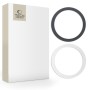 Tech-Protect Magmat MagSafe универсален магнитен пръстен 2 броя Black & Silver