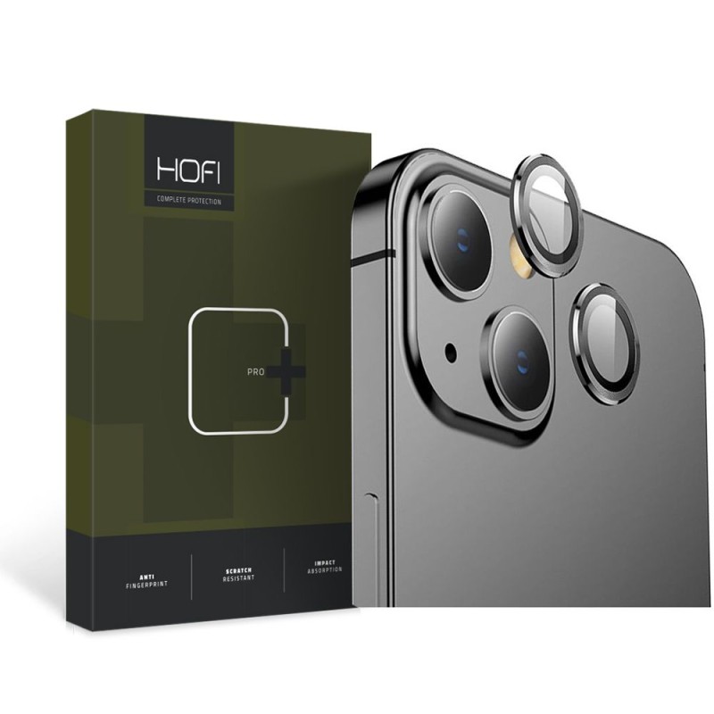 Hofi Camring Pro+ предпазни капачки за камера за iPhone 13 mini / 13 (черни) - Hofi Camring Pro+ предпазни капачки за камера за iPhone 13 mini / 13 (черни) - 9589046921681