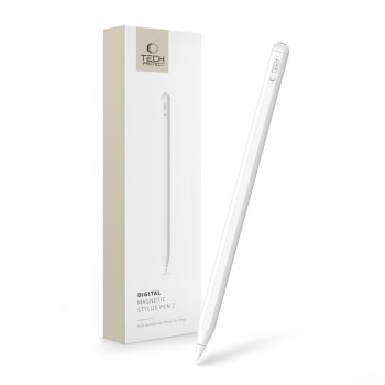 Tech-Protect Digital Magnetic Stylus Pen „2” за iPad (Бял)