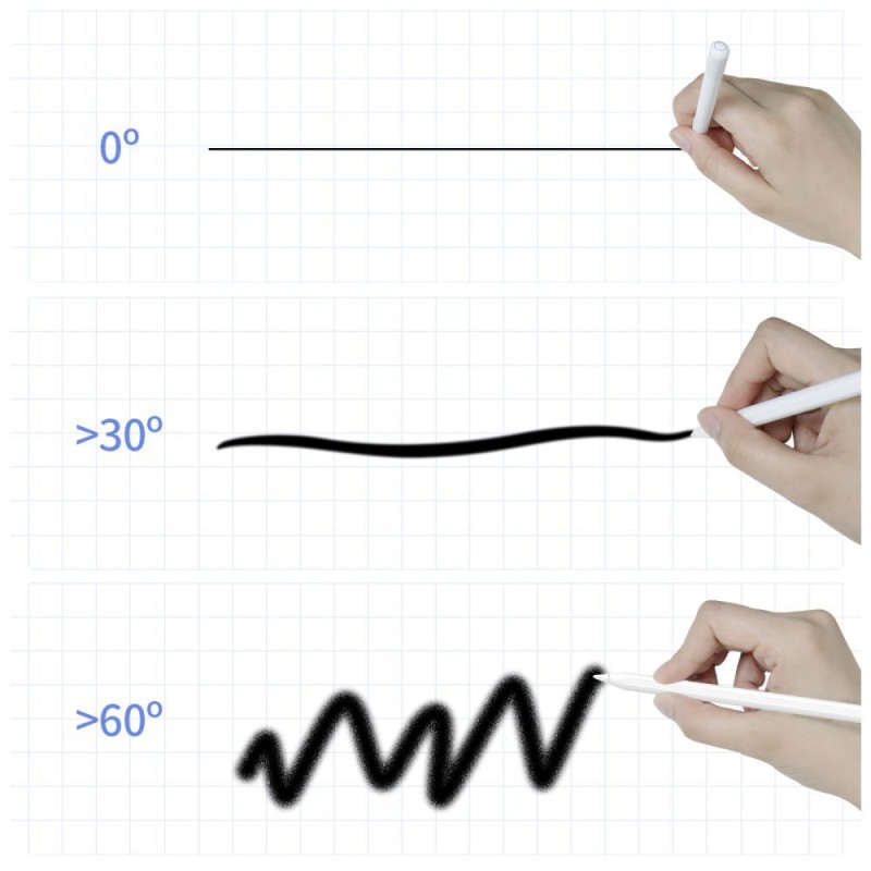 Tech-Protect Digital Magnetic Stylus Pen „2” за iPad (Бял) - Tech-Protect Digital Magnetic Stylus Pen „2” за iPad (Бял) - 9589046922541