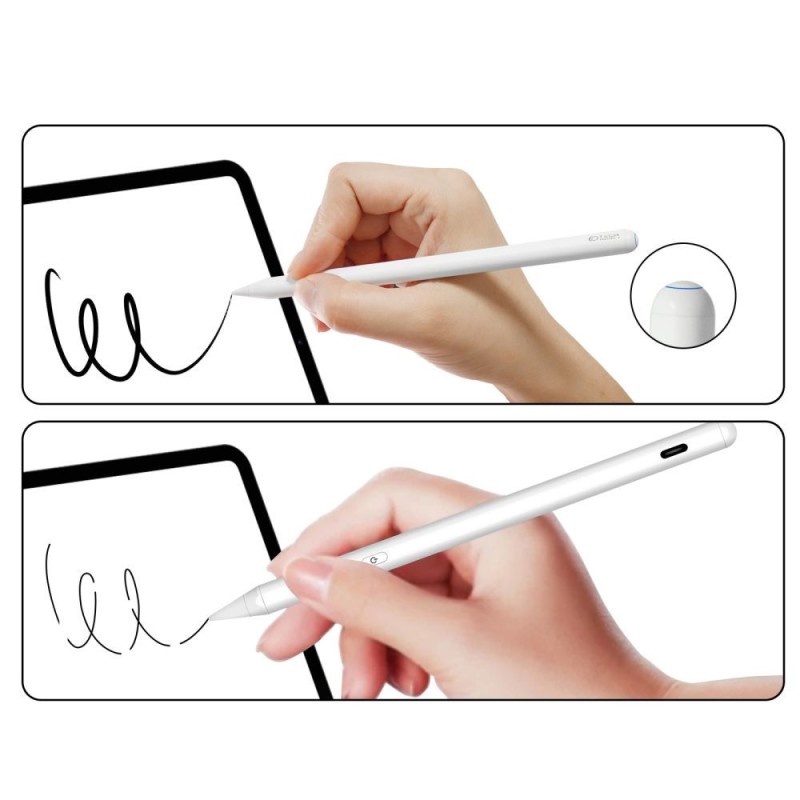 Tech-Protect Digital Magnetic Stylus Pen „2” за iPad (Бял) - Tech-Protect Digital Magnetic Stylus Pen „2” за iPad (Бял) - 9589046922541