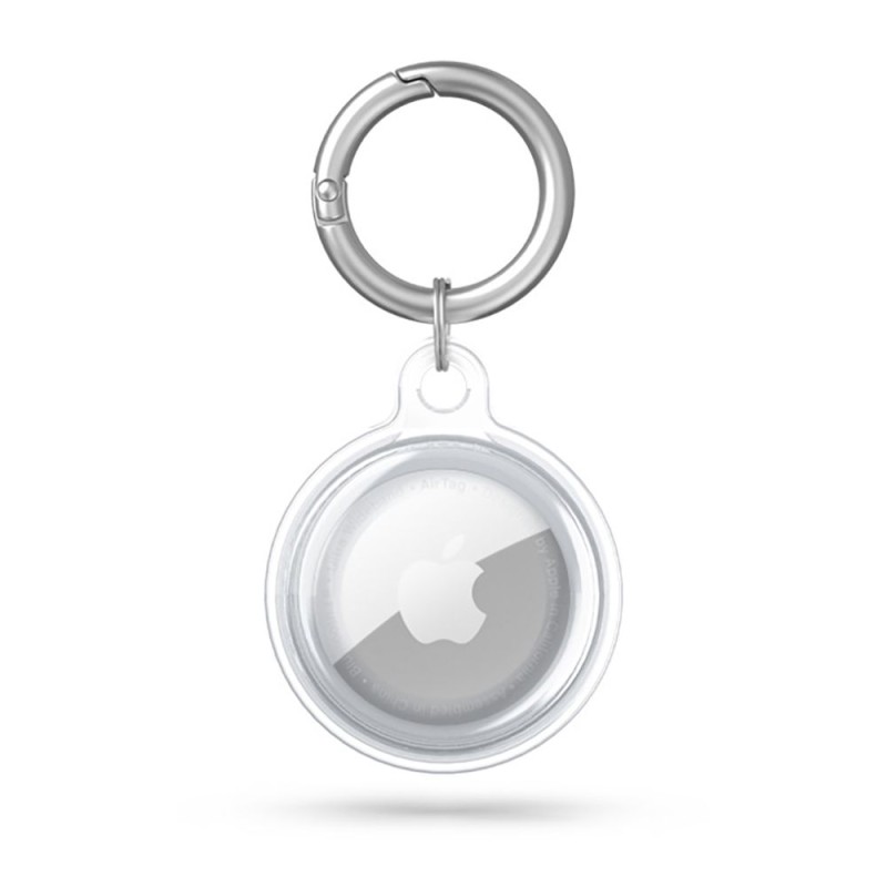 TECH-PROTECT ICON Калъф за Apple AirTag 1 / 2, прозрачен - 9589046922954