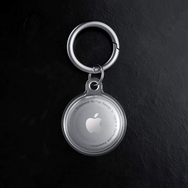 TECH-PROTECT ICON Калъф за Apple AirTag 1 / 2, прозрачен - 9589046922954