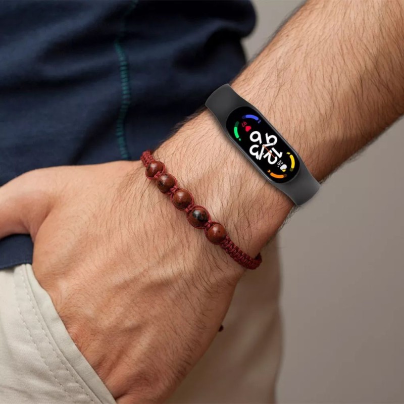 TECH-PROTECT ICONBAND за Xiaomi Mi Smart Band 5/6/7 / NFC, черен (SKU: 9589046923166) - 9589046923166