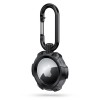 Tech-Protect TPUCARBON Калъф за Apple AirTag 1/2 Black - 9589046924002