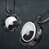 Tech-Protect TPUCARBON Калъф за Apple AirTag 1/2 Black - 9589046924002