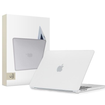 Tech-Protect SmartShell за MacBook Air 13 (M2–M5) 2023–2026 матово прозрачен