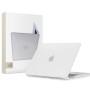 Tech-Protect SmartShell за MacBook Air 13 (M2–M5) 2023–2026 матово прозрачен