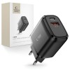 TECH-PROTECT C20W 2-портово мрежово зарядно PD 20W / QC3.0 черно - TECH-PROTECT C20W 2-портово мрежово зарядно PD 20W / QC3.0 черно - 9589046924286