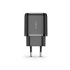 TECH-PROTECT C20W 2-портово мрежово зарядно PD 20W / QC3.0 черно - TECH-PROTECT C20W 2-портово мрежово зарядно PD 20W / QC3.0 черно - 9589046924286