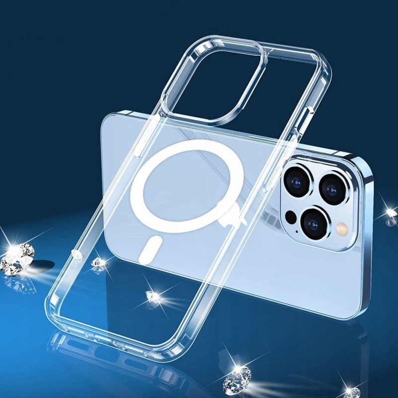 TECH-PROTECT Magmat MagSafe за iPhone 7 / 8 / SE (2020) / (2022) прозрачно - TECH-PROTECT Magmat MagSafe за iPhone 7 / 8 / SE (2020) / (2022) прозрачно - 9589046924439