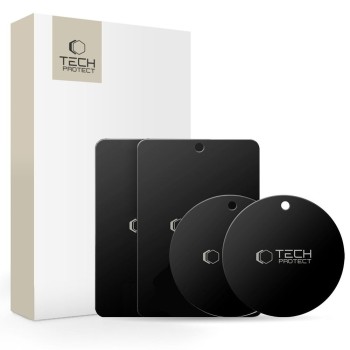 Tech-Protect MetalPlate магнитна поставка за кола 4 броя, черна