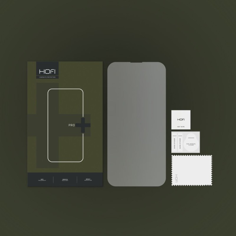 Hofi Glass Pro+ закалено стъкло за iPhone 14 Pro (Clear) 144x68 мм - Hofi Glass Pro+ закалено стъкло за iPhone 14 Pro (Clear) 144x68 мм - 9589046924880