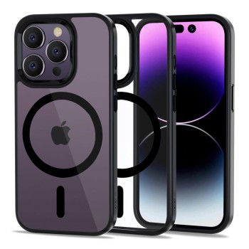 TECH-PROTECT MAGMAT MAGSAFE за iPhone 14 Pro Max Black/Clear (черно/прозрачно)