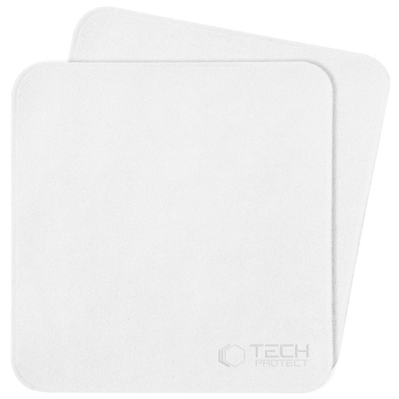 Почистваща кърпа за екрани Tech-Protect Polishing Cloth, 2 броя, сива - Почистваща кърпа за екрани Tech-Protect Polishing Cloth, 2 броя, сива - 9589046925689
