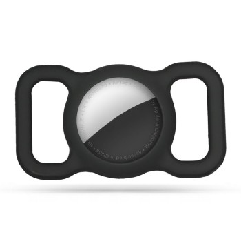 TECH-PROTECT SMOOTH за Apple AirTag 1/2 за домашни любимци черен