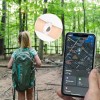Tech-Protect найлонова каишка за деца за Apple AirTag 1/2, розова - Tech-Protect найлонова каишка за деца за Apple AirTag 1/2, розова - 9589046926037