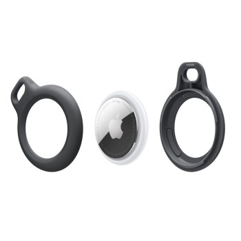 TECH-PROTECT ROUGH APPLE AIRTAG 1/2 BLACK TECH-PROTECT ROUGH APPLE AIRTAG 1/2 BLACK