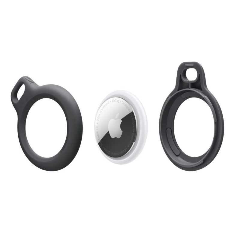 TECH-PROTECT ROUGH APPLE AIRTAG 1/2 BLACK - 9589046926198