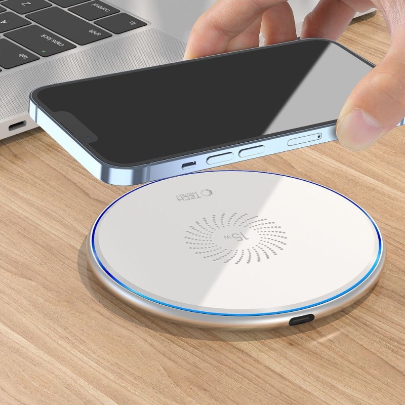 Tech-Protect QI15W-C1 Безжично зарядно 15W Черно - Tech-Protect QI15W-C1 Безжично зарядно 15W Черно - 9589046926310