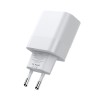 TECH-PROTECT C30W 2-портова мрежова зарядна PD 30W / QC3.0, бяла - TECH-PROTECT C30W 2-портова мрежова зарядна PD 30W / QC3.0, бяла - 9589046926792