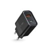 TECH-PROTECT C30W 2-портово мрежово зарядно PD 30W / QC3.0 черно - TECH-PROTECT C30W 2-портово мрежово зарядно PD 30W / QC3.0 черно - 9589046926808
