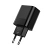 TECH-PROTECT C30W 2-портово мрежово зарядно PD 30W / QC3.0 черно - TECH-PROTECT C30W 2-портово мрежово зарядно PD 30W / QC3.0 черно - 9589046926808