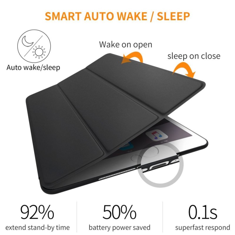 TECH-PROTECT SMARTCASE IPAD 9.7” 5 / 6 / 2017-2018 BLACK - TECH-PROTECT SMARTCASE IPAD 9.7” 5 / 6 / 2017-2018 BLACK - 99759520